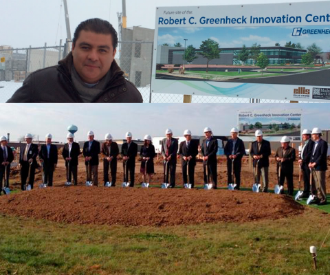 Inicios de Construcción del Centro “Robert C. Greenheck Innovation Center”